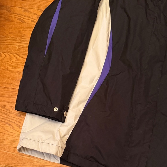 ZeroXposur 1X Women's Black and Purple Ski Jacket Very Clean All Zippers Work - Picture 5 of 13